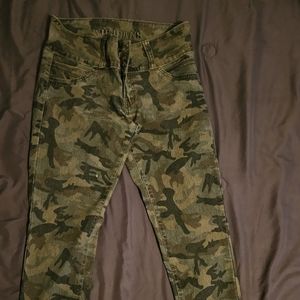 Camo jeans